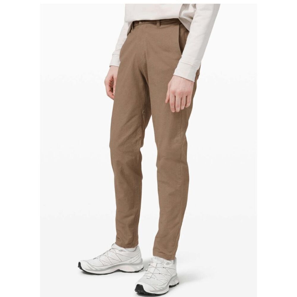 Lululemon Commission Pant Slim 32" *Earth Dye Earth Color Oak 38